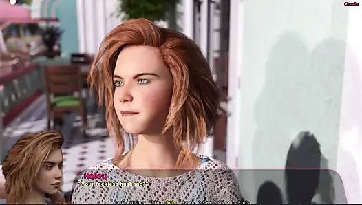 Haley hikayesi #18 - Johannes adriana ve haley'i aynı anda sikiyor