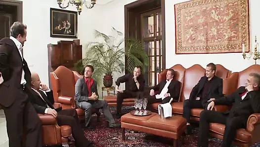 Sert grup seks partisi sikişiyor