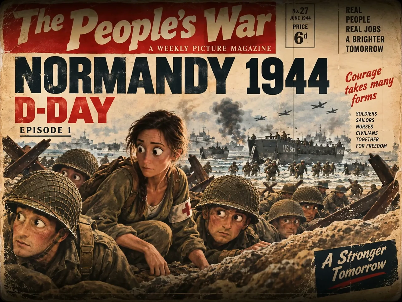 Normandiya 1944 - bölüm 1