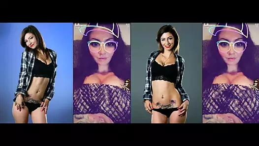 Yeşim striptizci bikini ve tanga külot getiriyor