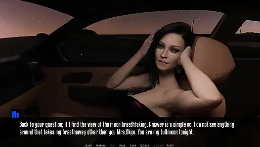 Işıklar loş: seksi orta yaşlı seksi kadın ile gün batımını izliyor bölüm 8