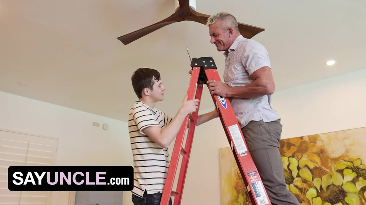 Dakota Lovell Sticks His Massive Cock In Step Grandpa Matthew Figata's Ass Full Movie - SayUncle