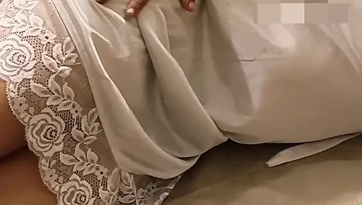 Ateşli kadın nippal emiyor