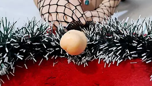 Noel havasında ayak fetişi esmer