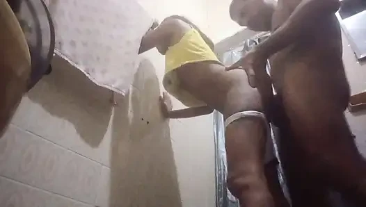 I had sex with my friend's husband in the bathroom 100% anal