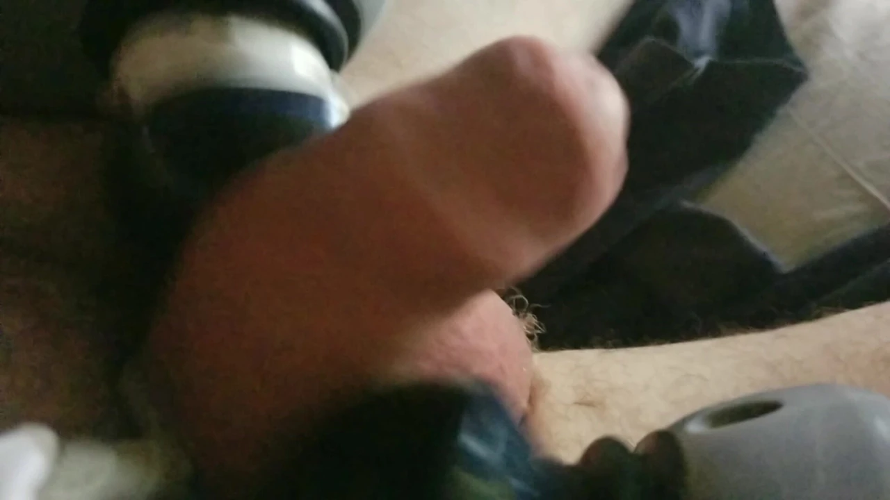 Vibrating My Cock