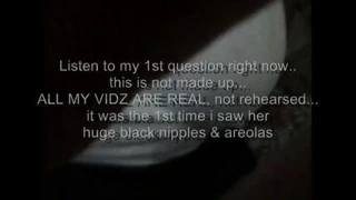 Büyük siyah meme üzerinde büyük siyah areolalar ve meme uçları