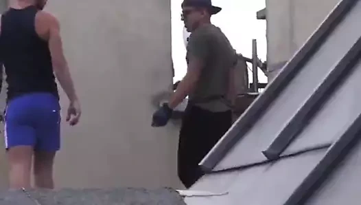 amatör gay çift çatı seks içinde paris