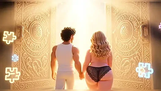 Temple of Lust - Passionate Couple's Erotic Adventure