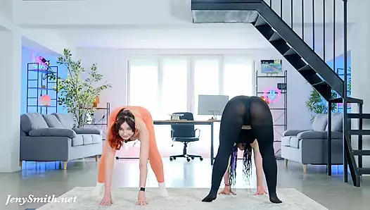 Astra ve ben fitness yapıyoruz!