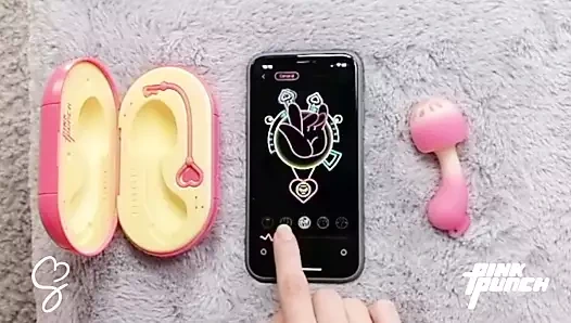 Sarah Sue pinkpunch günbatımı mantar vibratörünü değerlendiriyor