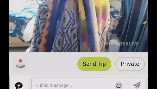 Sıcak seksi kız canlı