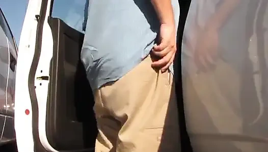 Otoparkta boşalma 8