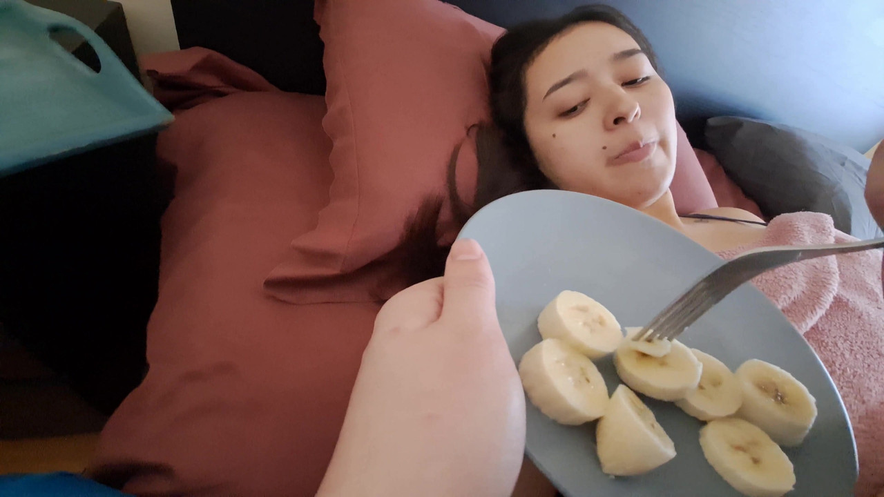 After Surgery Wife Squirts and Receives Facial Cum From Her Nurse