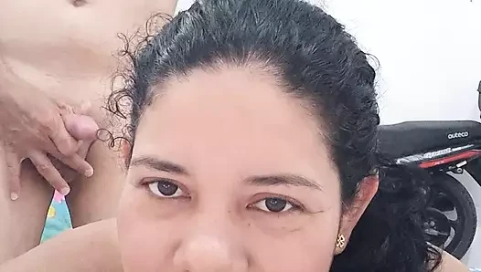 Sert yüze boşalma