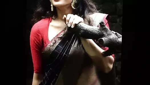 Roshini Prakash üzerinde Cum