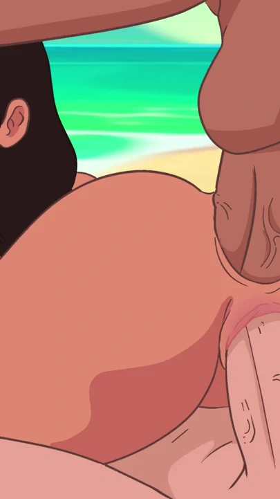 Nani lilo ve dikiş çifte penetrasyon ve plajda 3 adam! Hentai (porno anime seks )4k 2026 | Klip 2