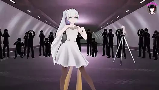 Seksi genç kız birden fazla seks oyuncağıyla dans ediyor (3 boyutlu hentai)