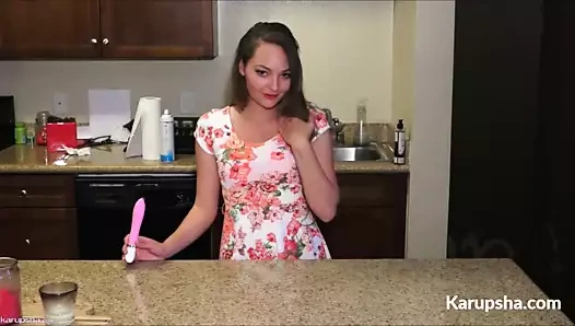 Sabrina rey seviyor anal yapay penis mastürbasyon