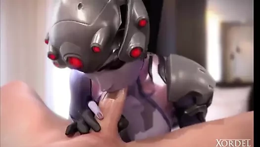 Widowmaker seviyor emme sert çük