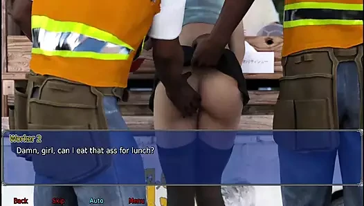 Ofis karısı #20 - bir yabancı stacy'nin kıçına boşalıyor