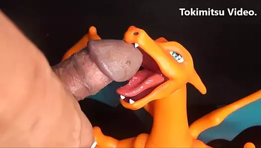 Charizard bukkake başka bir açı