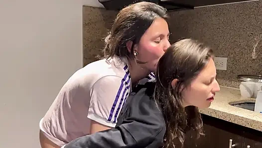 My ex makes me oral in his new apartment!!