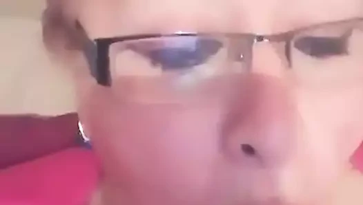 La vieja puta de Irma se graba