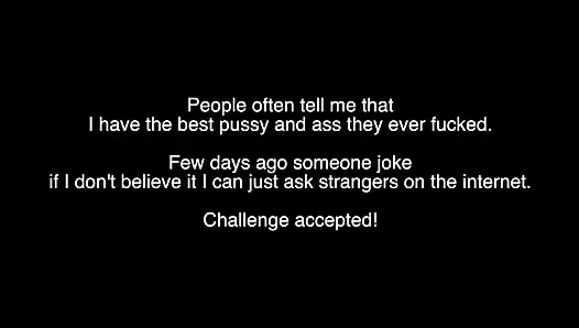 İnsanlar bana sikiştikleri en iyi am ve kıçıma sahip olduğumu söylüyorlar.