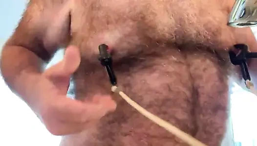 Meme uçlarını tedavi eden ayı