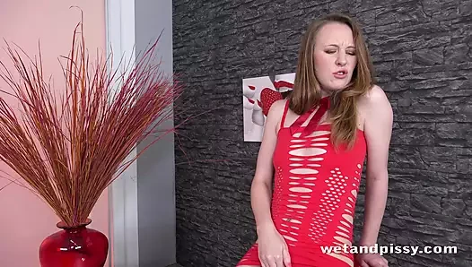 Islak ve sidikli tarafından mopping ve dalış