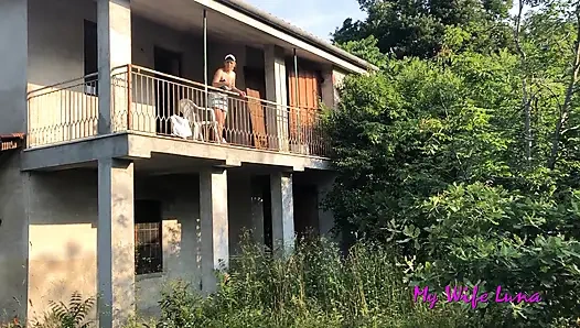 Yoldan geçen bir adamla seks