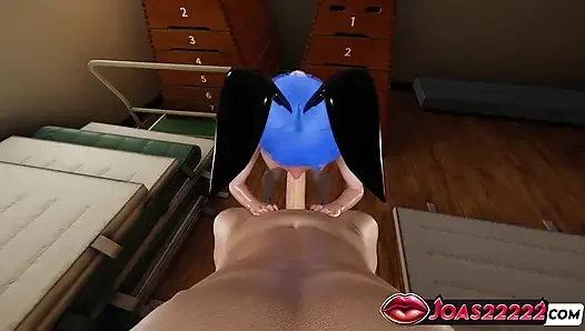 Aneka büyük memeli 3d hentai - frenulum yalama, ıslak sakso inliyor ve gırtlağına kadar sansürsüz yüze boşalma animasyonu