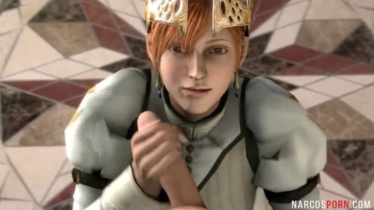 Dik busty 3d oyun kahramanlar zevk almak oral seks ve seks