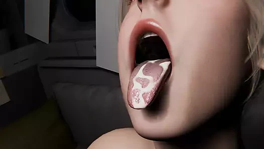 Antrenman çıldırdı: kardiyo için geldi, daha fazlası için kaldı - 3 boyutlu sansürsüz hentai