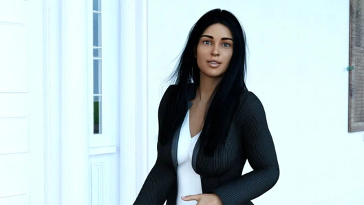 Richard'ın yaşlı yaşlı orta yaşlı seksi karısını ve kızlarını azdırıyor