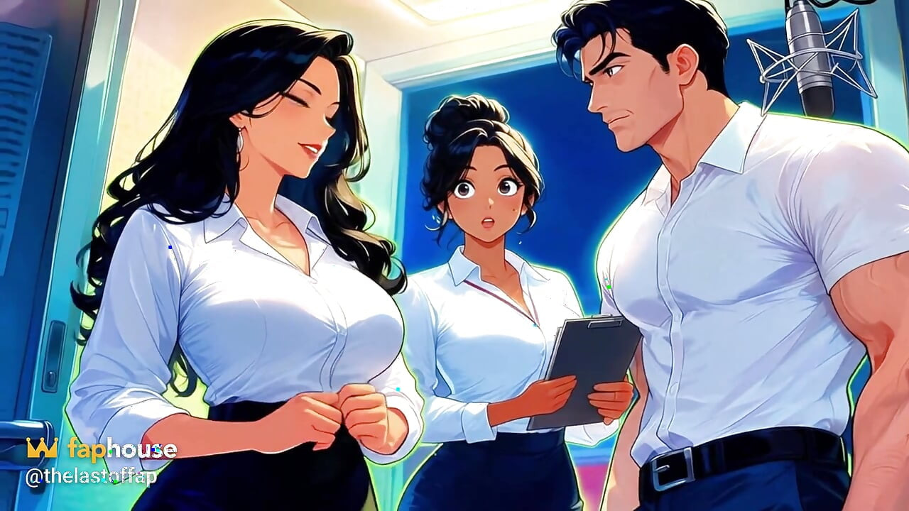Kabin Teknisyeni Stüdyo Cowgirl'de Sunucuyu Sikiyor - Yapay Zeki Tarafından Üretildi