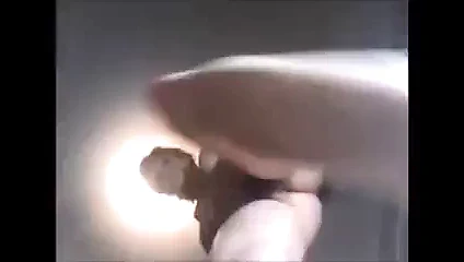 genç ayakta masturb