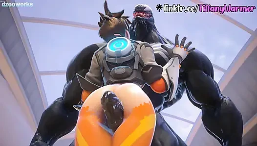 Symbiote tarafından yetiştirilen hızlı sürtük