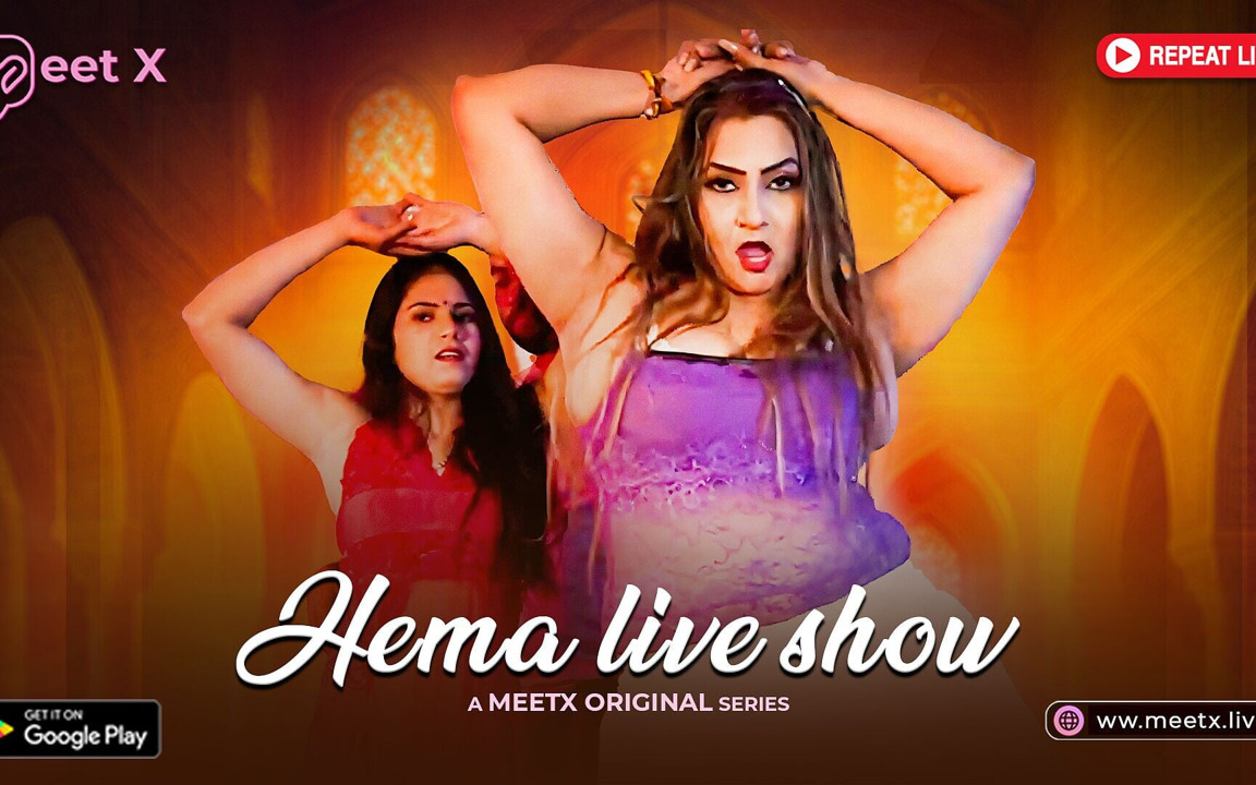Hema ki raat tam sıkı ruh hali içinde, hema tekrar canlı şov