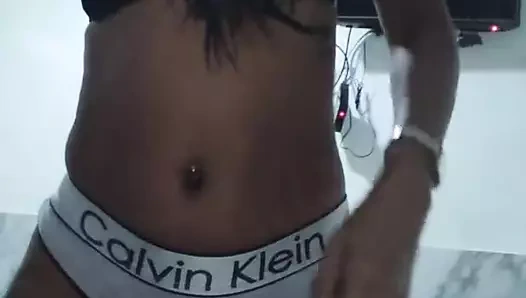 Boy Records His Brunette Friend for the First Time