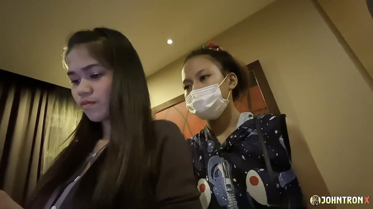 JohnTronX - Poker face Asian babe with braces gets banged hard