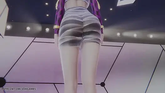 Mmd mamamoo - starry night evelynn seksi striptiz league of legends hentai sansürsüz