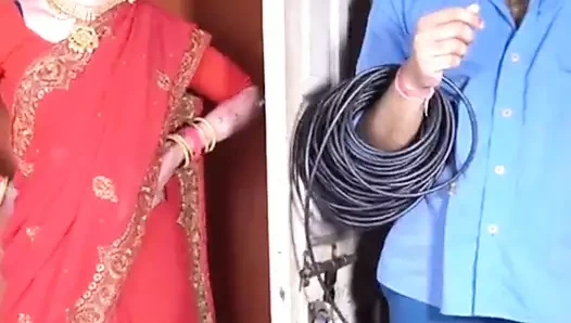 Hintli kadın kocasının arkadaşıyla eğleniyor net Hintçe ses