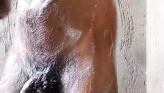 Hot sexy nude boy bath
