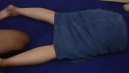 Erotic massage of my boss's wife who is crazy about sex