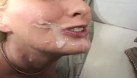 Sarışın puma baştan genç damızlık için sikme ona