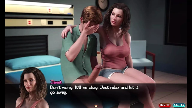 Kız arkadaş ve arkadaşıyla üçlü seks - Nadia'nın hazinesi - bölüm - 12