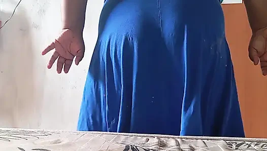 Masdrasta with the big ass got horny and sat on his cock until he came