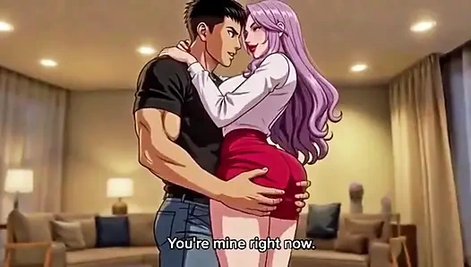 Azgın üvey anne evde kimse yokken üvey oğlu tarafından yakalanıyor